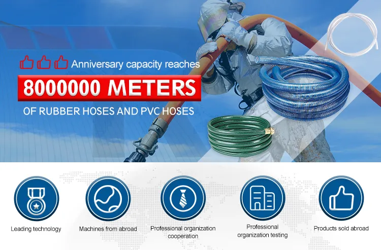 Customized PVC Clear Steel Wire Hose Spring Pipe