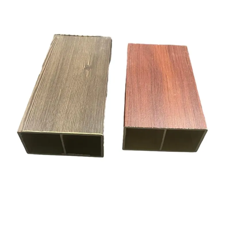 Interior Room Decoration as Art Separate WPC Pipe Square Design Tube PVC Decoration Tube/Pipe