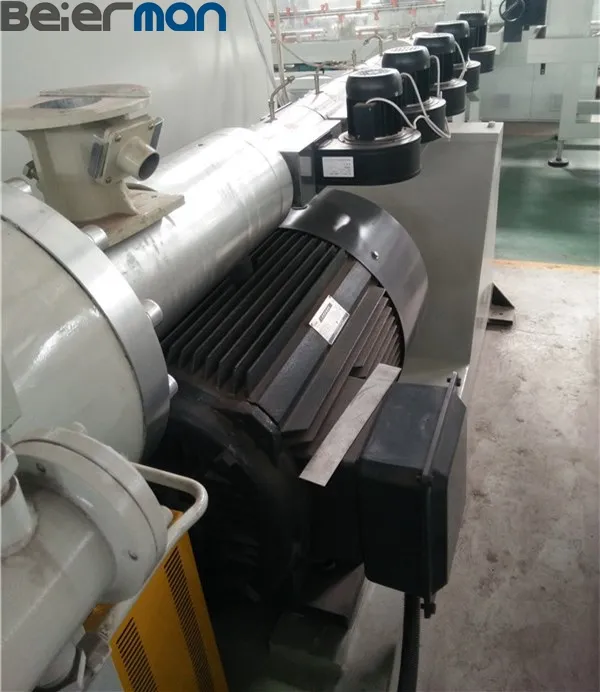 High Efficiency Sj-60/33 Beierman Single-Screw Extruder for HDPE PPR Pipe