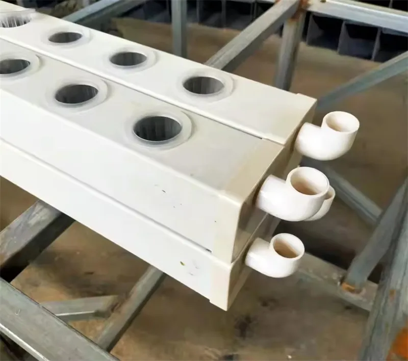 PVC Hydroponic Pipe for Greenhouse Lettuce Planting Soilless Agriculture