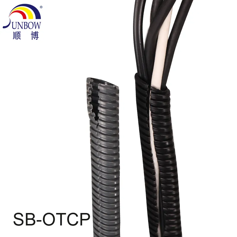 High Quality Corrugated Pipe PE PP PA Black Color Wire