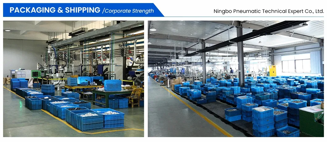 New Nbpt PC-R Air Quick Coupler Brass &amp; Plastic Pneumatic Push to Connect Fitting