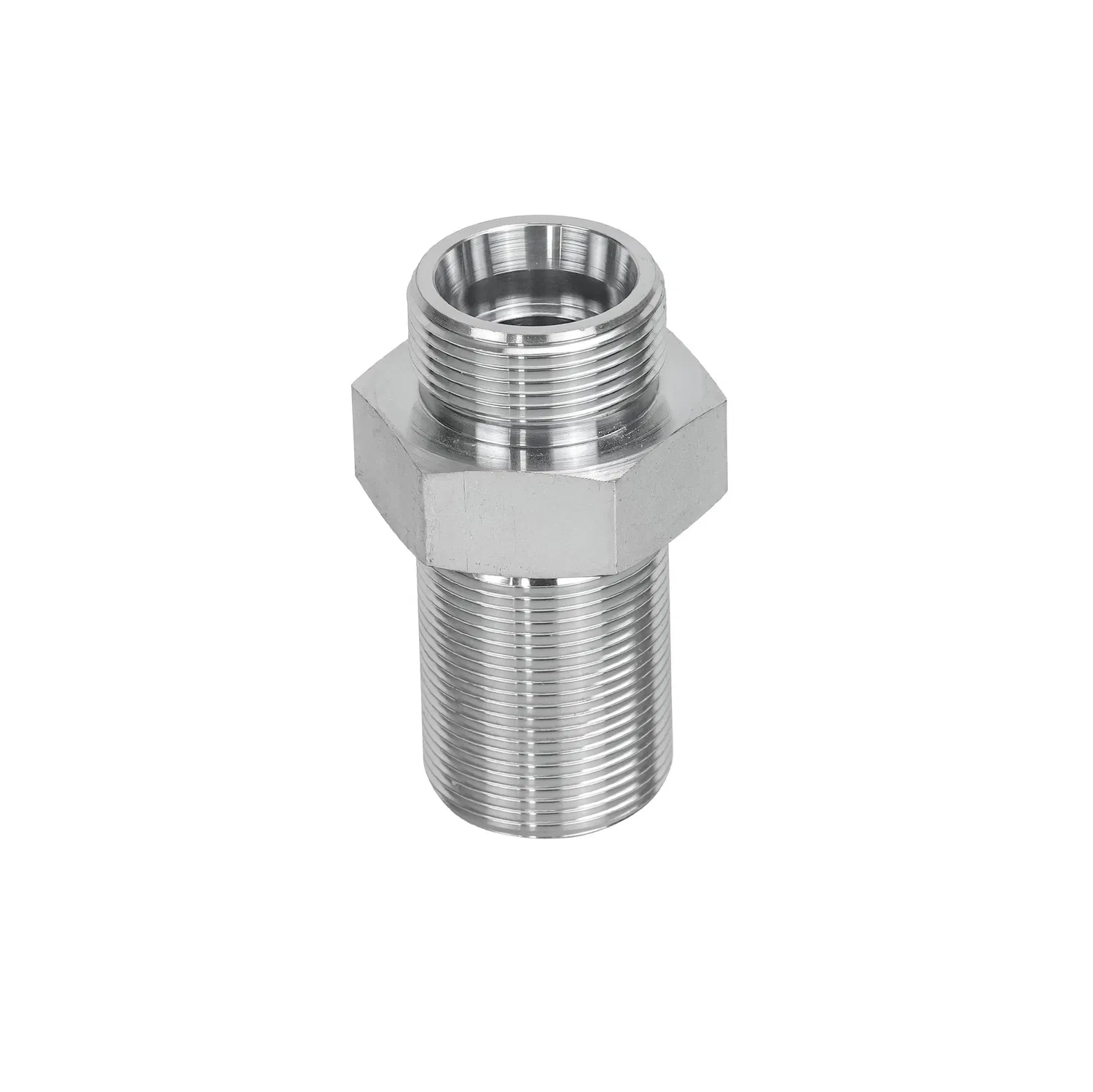6c 24 Deg Hydraulic Fittings Male Metric Thread with 8c Bulkhead Nuts