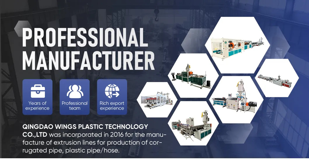 Plastic Pipe Extrusion Line Price HDPE PP PVC Nylon Pipe Hose Tube Making Machinery Factory