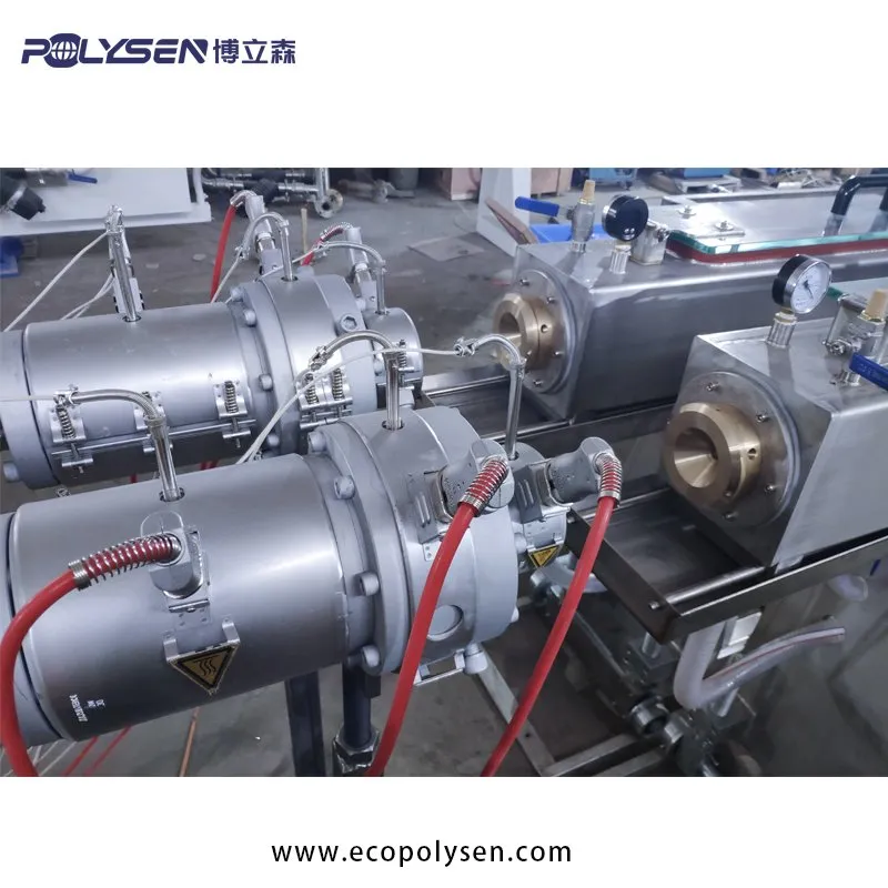 Plastic Pipe Making Manufacturing Machine HDPE Gas Pipe Extrusion Production Line LDPE PP PE PPR Wat