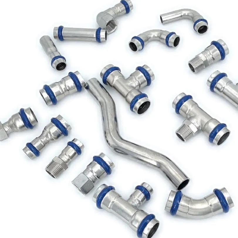 Stainless Steel/Carbon Steel/Copper/Brass M/V Press Fitting Plumbing Fitting