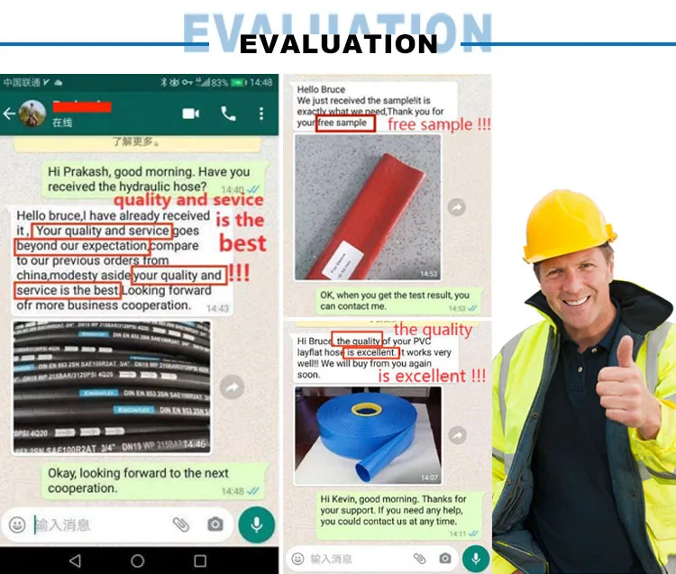 High-Quality PVC Lay Flat Hose Pipe for Water Transfer