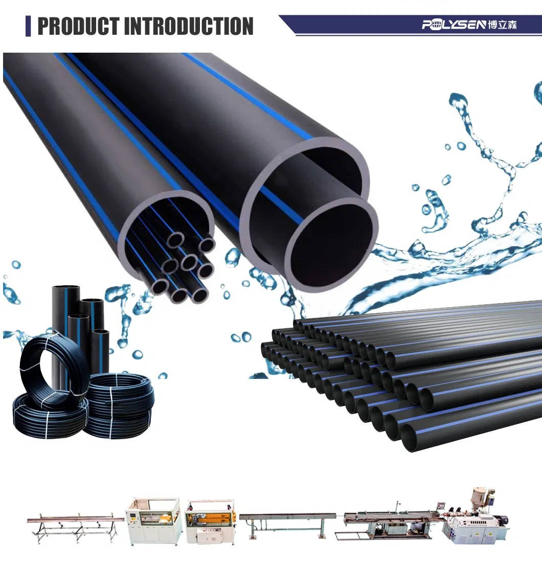 Plastic Pipe Making Machine for PP PVC PE HDPE PPR Production Line
