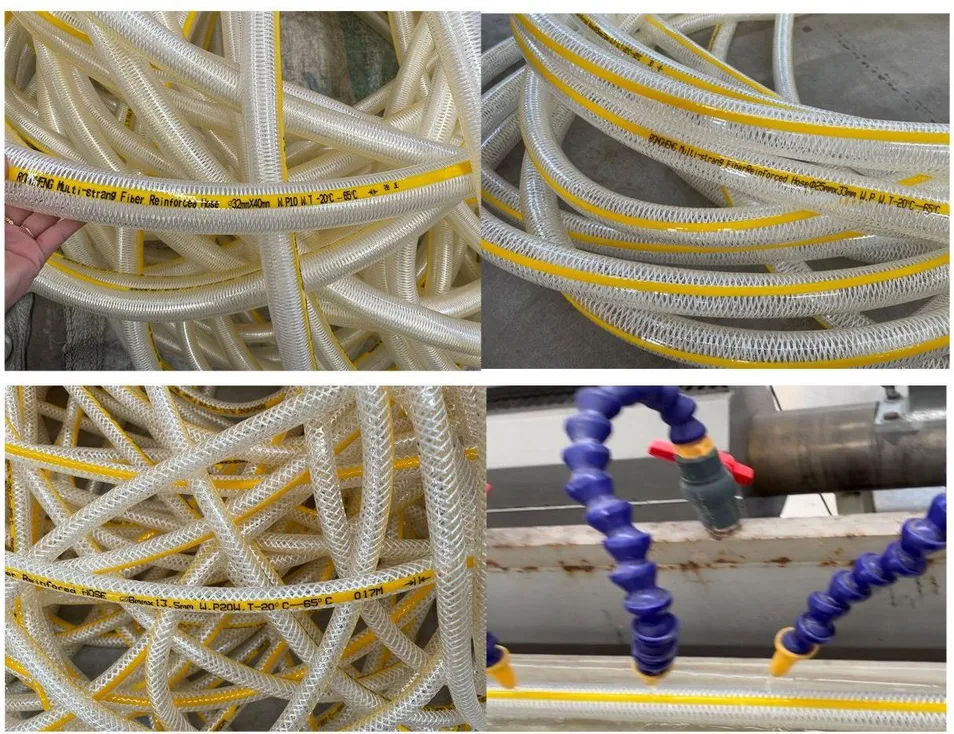 Flexible Transparent Double Wire Thickened PVC Fiber Reinforced Soft Water Pipe