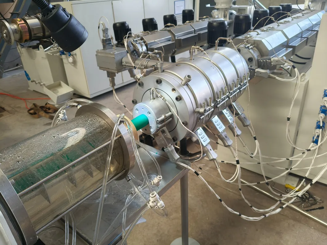 3 Layer Co-Extrusion HDPE PPR Water Pipe with Fiber Glass Manufacturing Machine Plastic Pipe Producing Making Machine