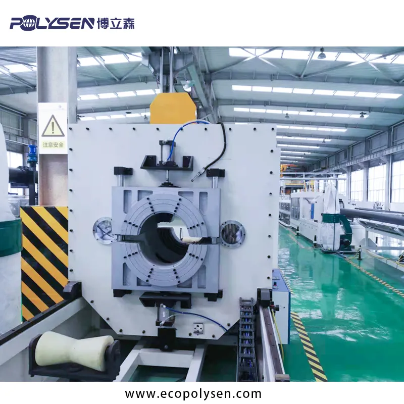 PE HDPE LDPE PPR Plastic Pipe Tube Extrusion Production Line Single Screw Extruder Pipe Making Machi