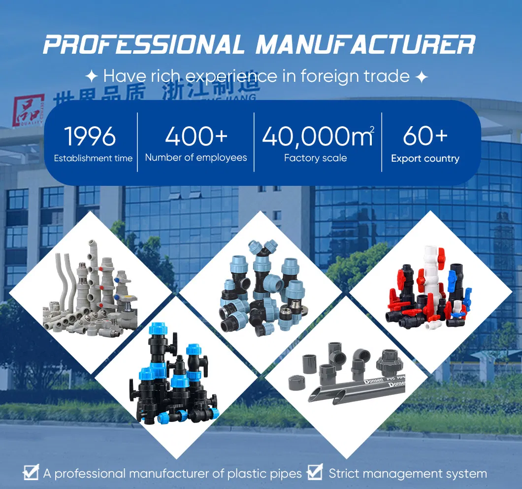 High Temperature and Pressure Resistant PPR Pipes and Fittings Meeting GB/T18742