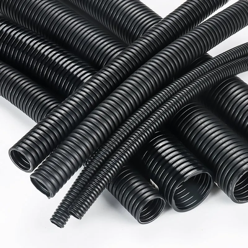 Heavy-Duty Nylon Corrugated Pipe for PE, PP, and PA Applications