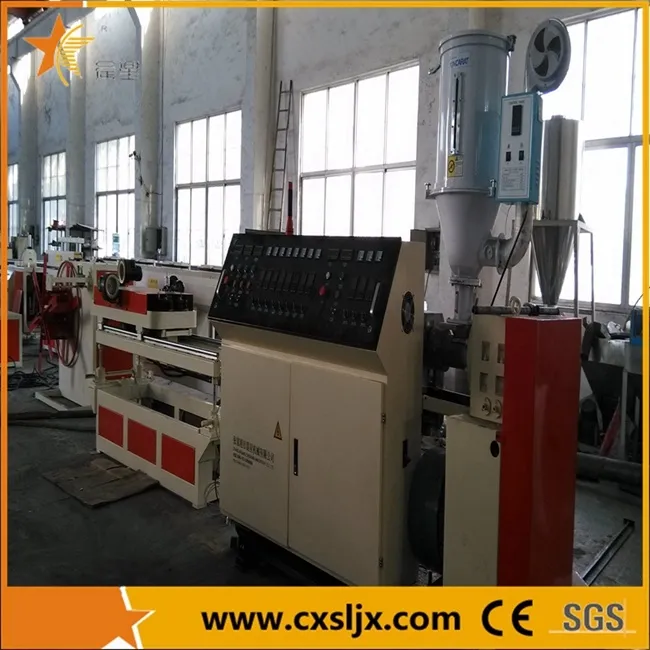 PP/PE/PVC/EVA/PA Single Wall Corrugated Hose Pipe Production Machine Line