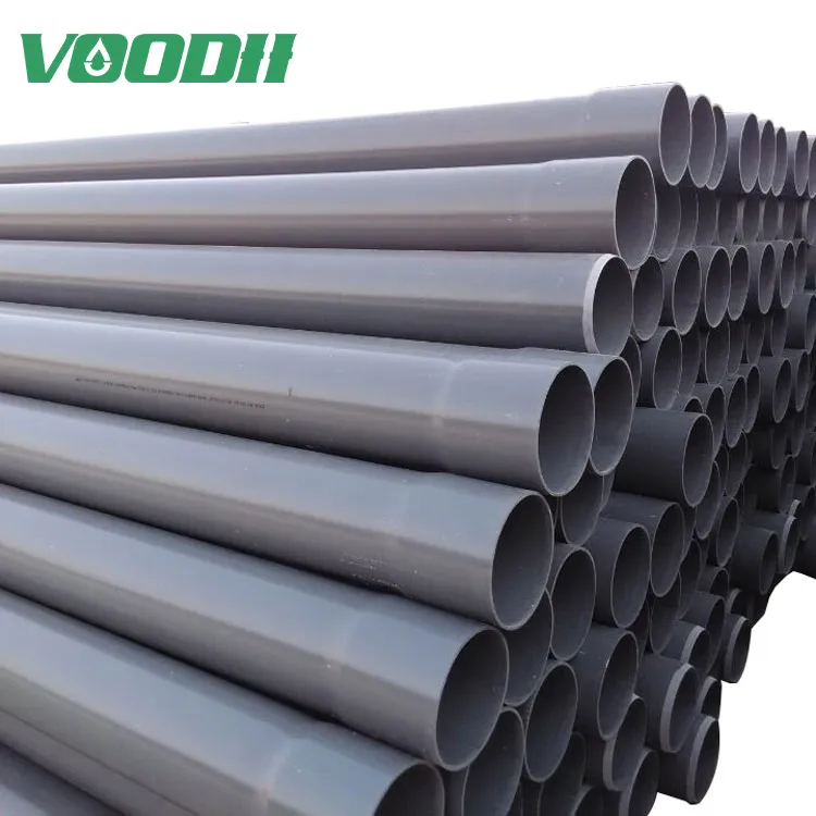 PVC Pipe UPVC Pipe for Industrial Piping System Sch80 & Sch40