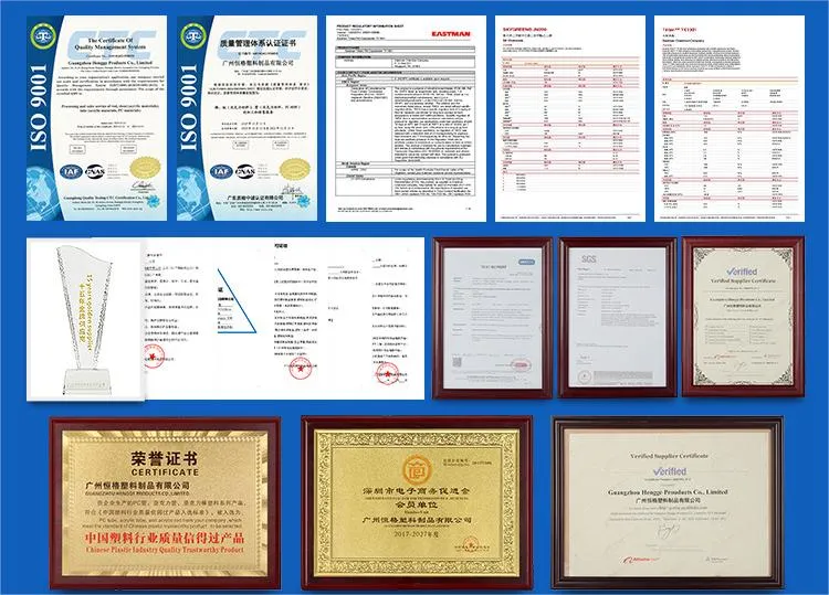 PC PVC Transparent Plastic Pipe for Packing Storage Eyebrow Pencil