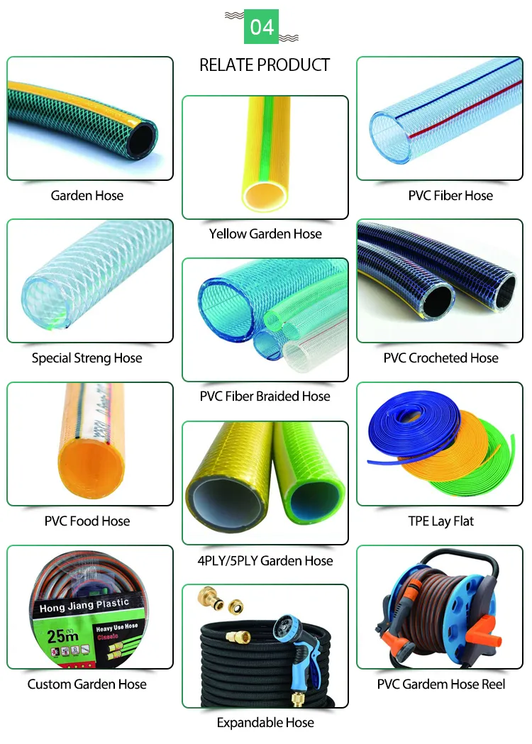 High Temperature Hose Environment Friendly PVC Pipe