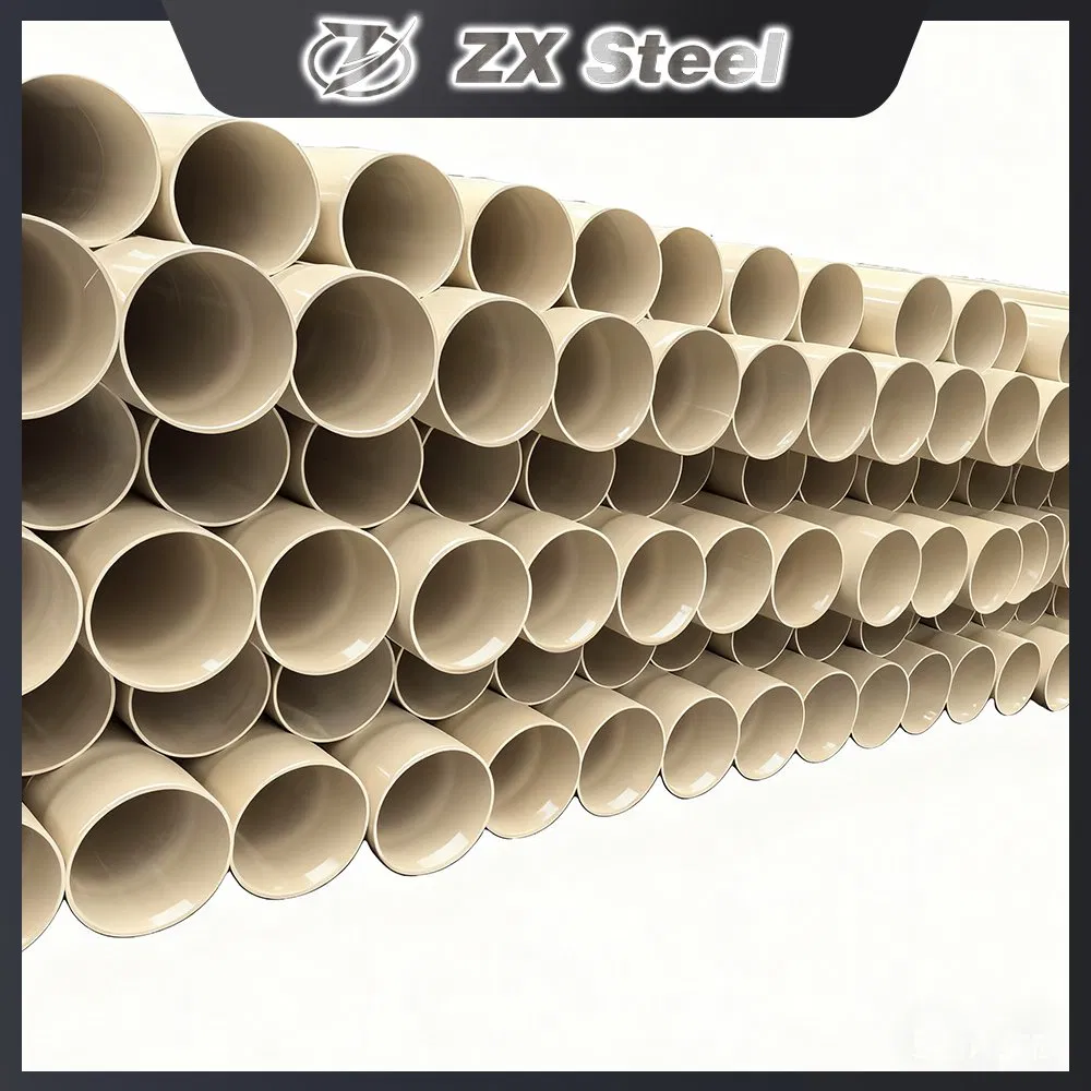 UPVC Tube Plastic PVC Electrical Conduit Pipe for Wire and Cable Protection