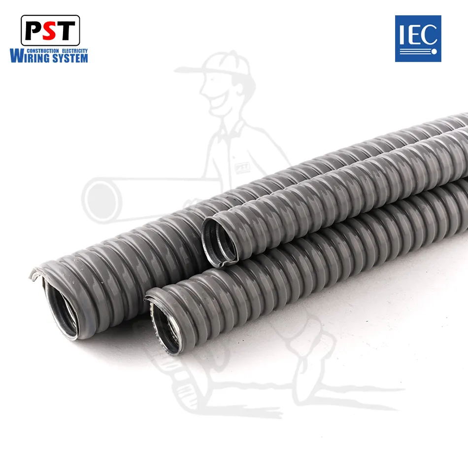 PVC Coated Galvanized Steel Flexible Metal Conduit Pipe in Electric Cable Wire Protection