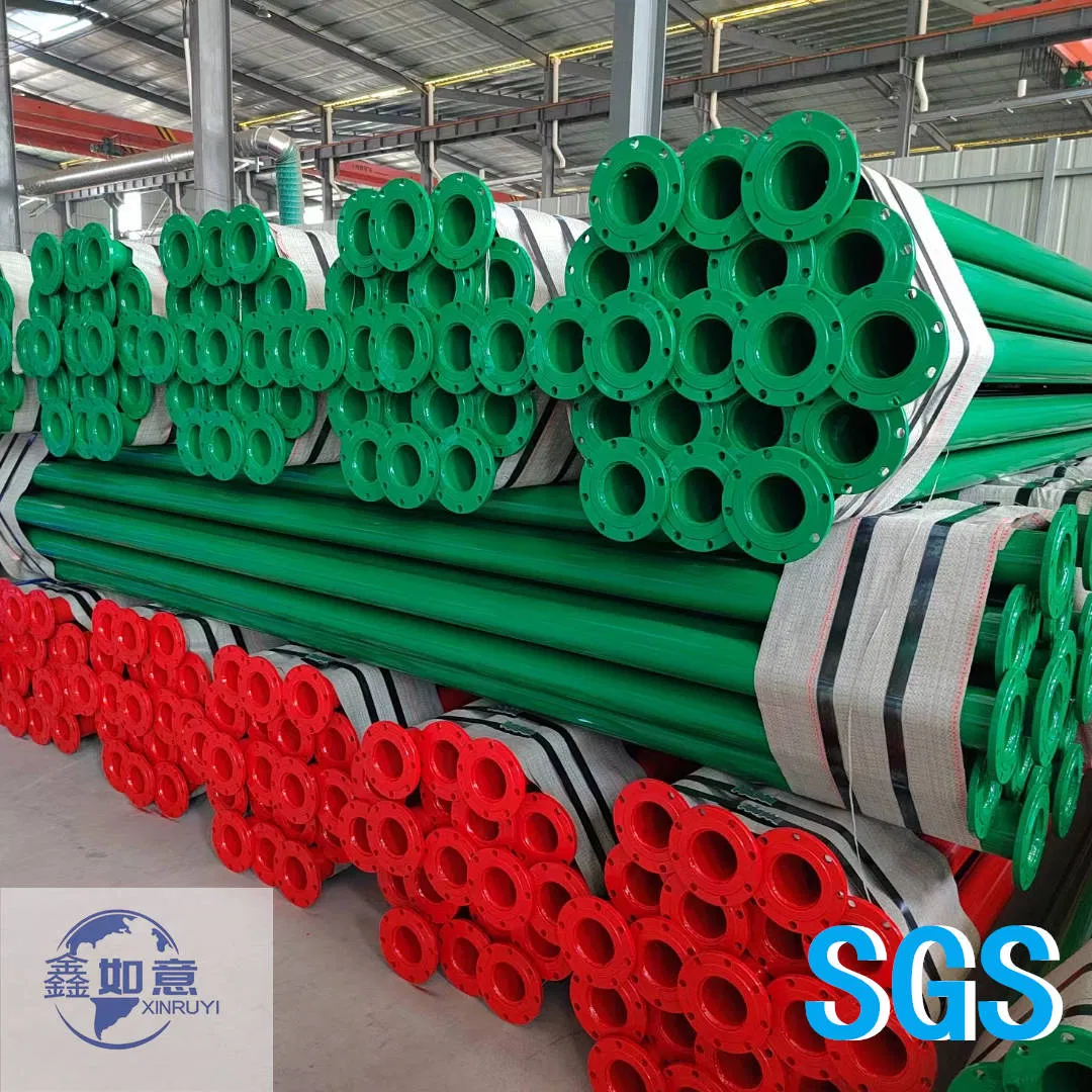 PVC Coated Plastic Pipeline Epoxy Resin Fire Fighting Sprinkler Composite Steel Pipe
