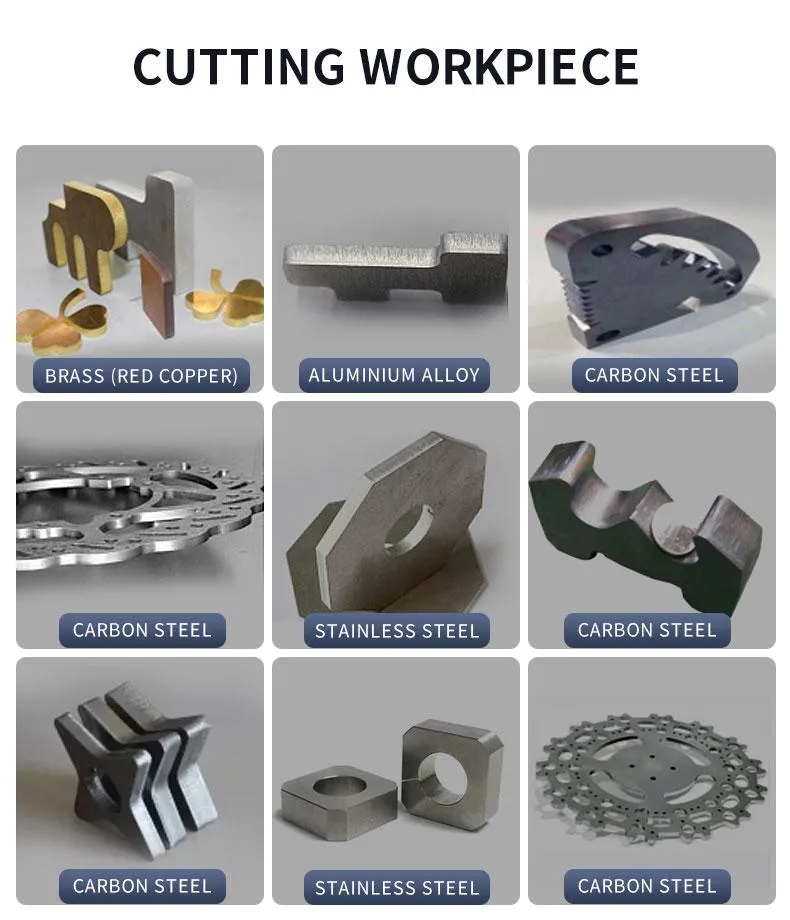 CNC Fiber Laser Cutting Machine Metal Tube 3000W