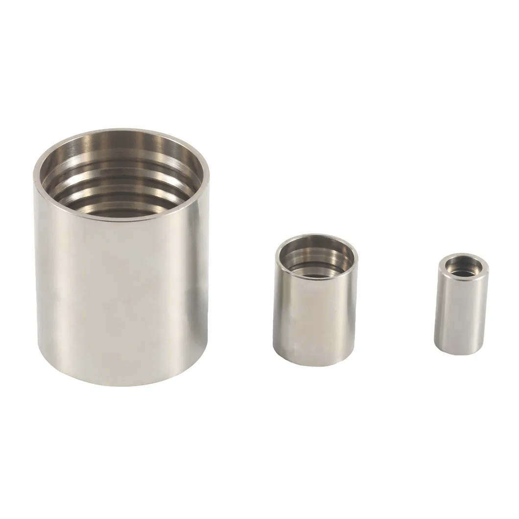 Carbon Steel Swaged Hydraulic Two Pieces Hose Crimp Fittings for Hose (Jic Bsp NPT Orfs)