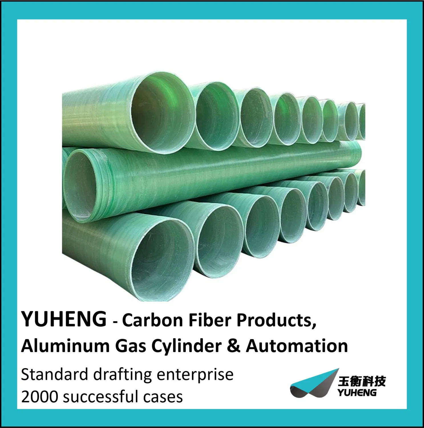 Anti-Corrosion Composite Pipe Carbon Fiber Tube for Municipal Water