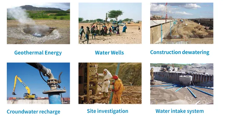 Blue Water Well PVC Casing Pipe