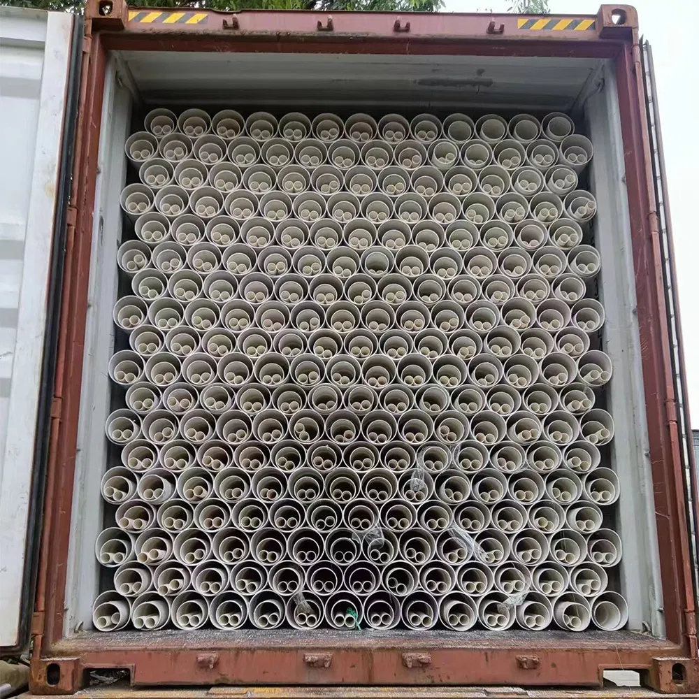 White PVC Pipes 25mm Electrical Pipes Conduit Pipes