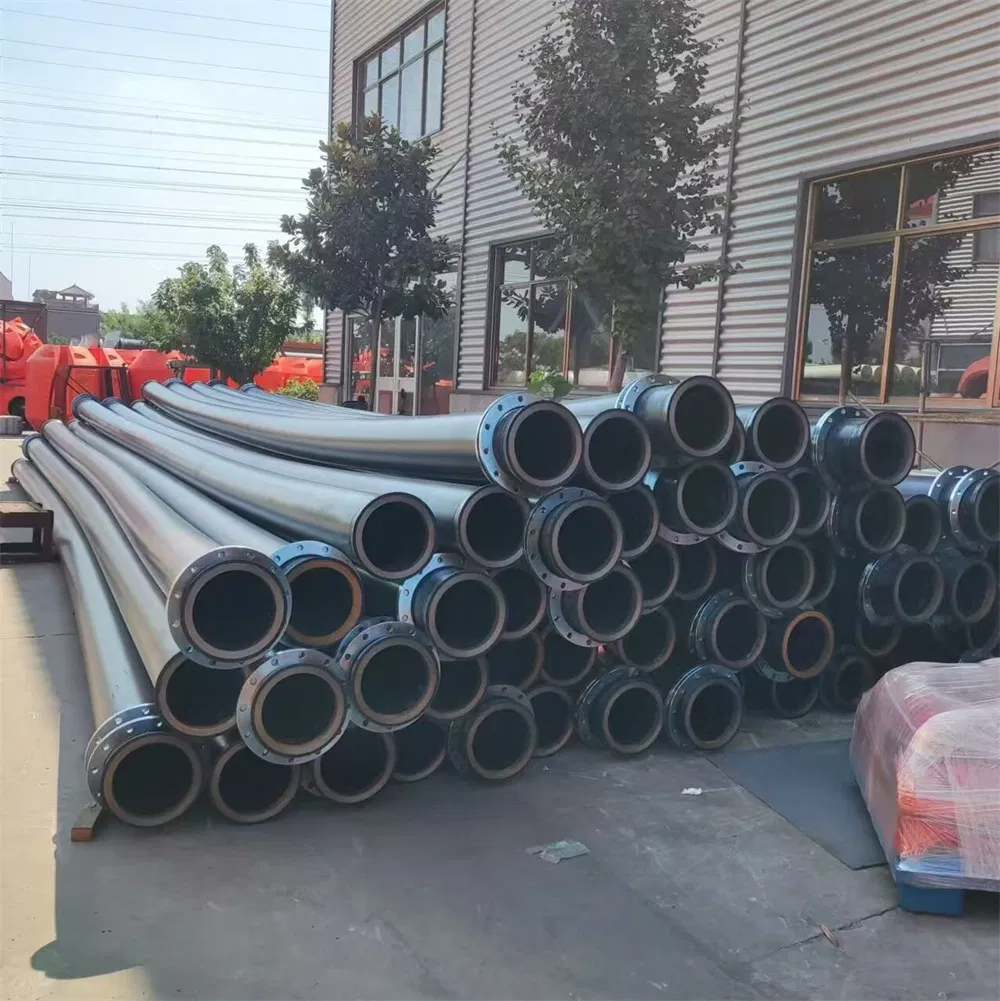 SDR17 Dredging HDPE Pipe for Dredging Float