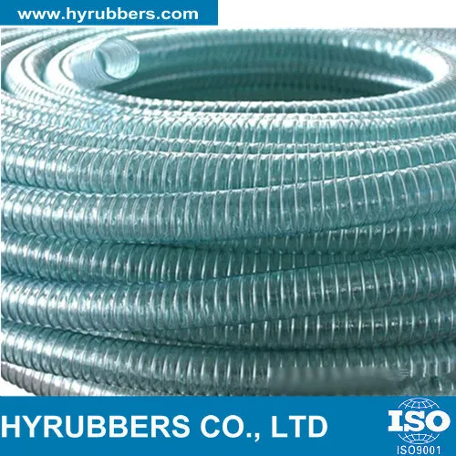 PVC Spiral Steel Wire Reinforced Hose/PVC Pipe