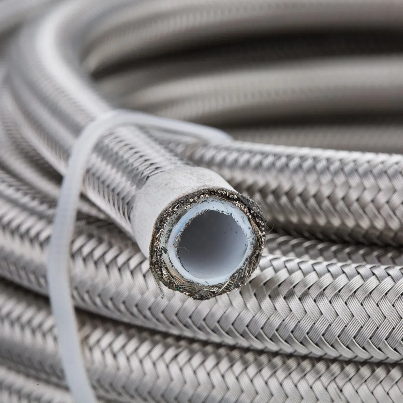 Stainless Steel Wire Braided PTFE Hydraulic Hose, Hydraulic PTFE Pipe
