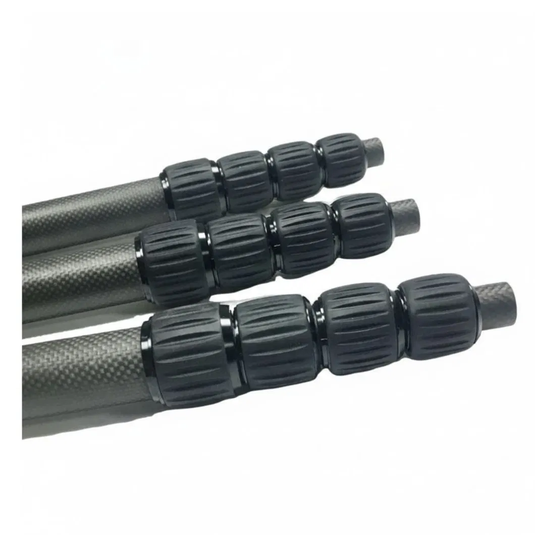 20FT Carbon Fiber Telescopic Tube High Strength Design for Camera Mast Systems