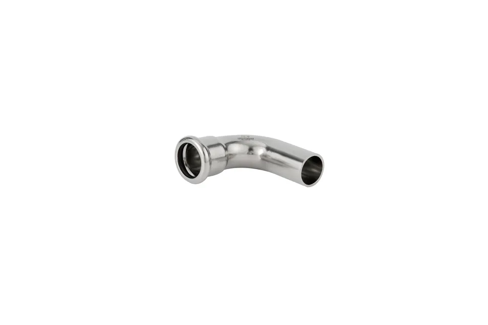 Inox Press Fittings Adaptor Union (90°B-type equal elbow) Bend 90° Bend 45° Equal Elbow Reducing Elbow AISI 304 316L Water and Gas Pipe Fitting