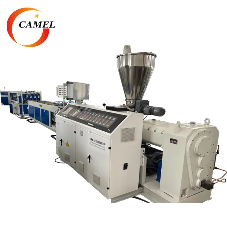 Four Output PVC Pipe Making Machine 4cavity PVC Pipe Production Line