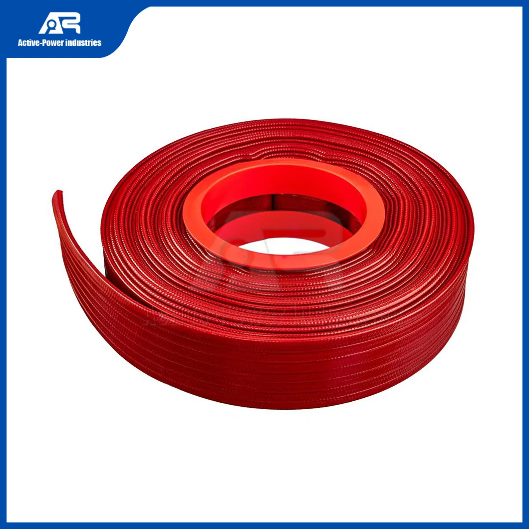 Active-Power Industries PVC High Pressure Hose Distributor China PP Blue 4inch Irrigation PVC Lay Flat Water Discharge Hose Pipe with Camlock Coupling Assembly