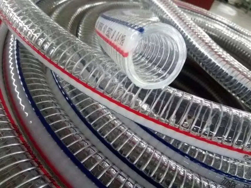 Customized PVC Clear Steel Wire Hose Spring Pipe