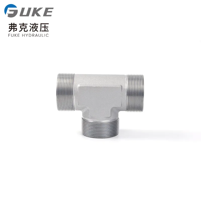 Tee Female National Pipe Thread with Captive Seal 1/2 Inch Quick Connectionn Fittings
