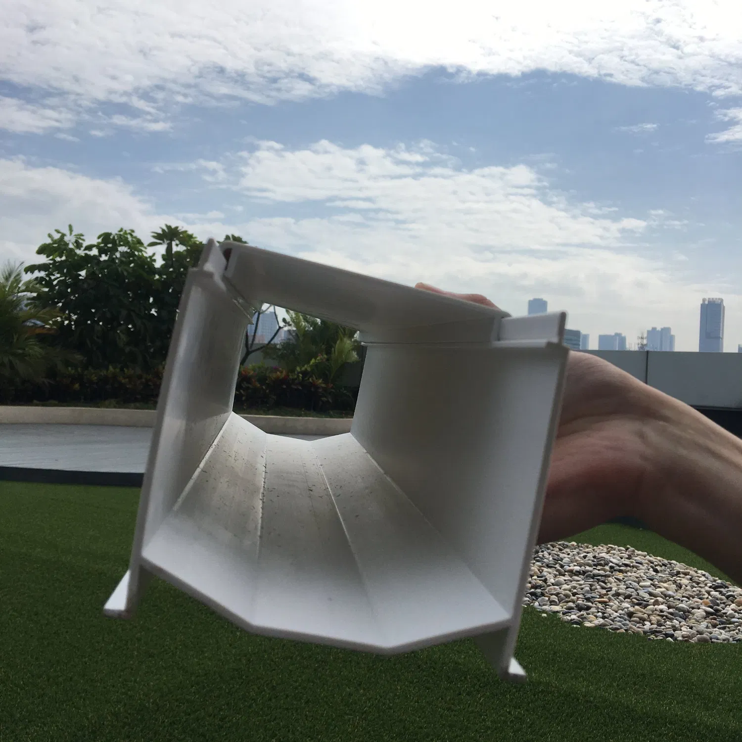 Hydroponic Plant 110*110mm Square PVC Pipe with Irrigation Accessories