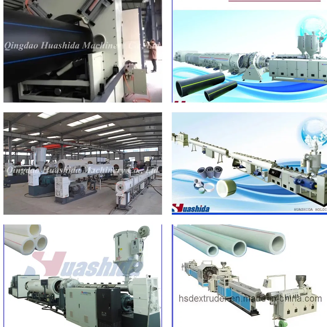 Large Diameter PPR Pipe Extrusion Equipment with Customizable Molds and Cutting System