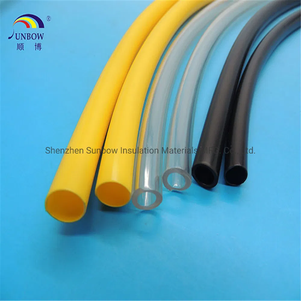 Plastic Hoses Flexible Tube Electrical Cable Insulation High Temperature Insulating Extruded PVC Tub