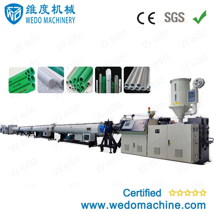 Plastic PPR Pipe Extrusion Machine