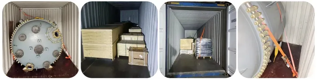 PTFE-Po-PP Lined Pipe Fittings Chemical Reactor Equipment