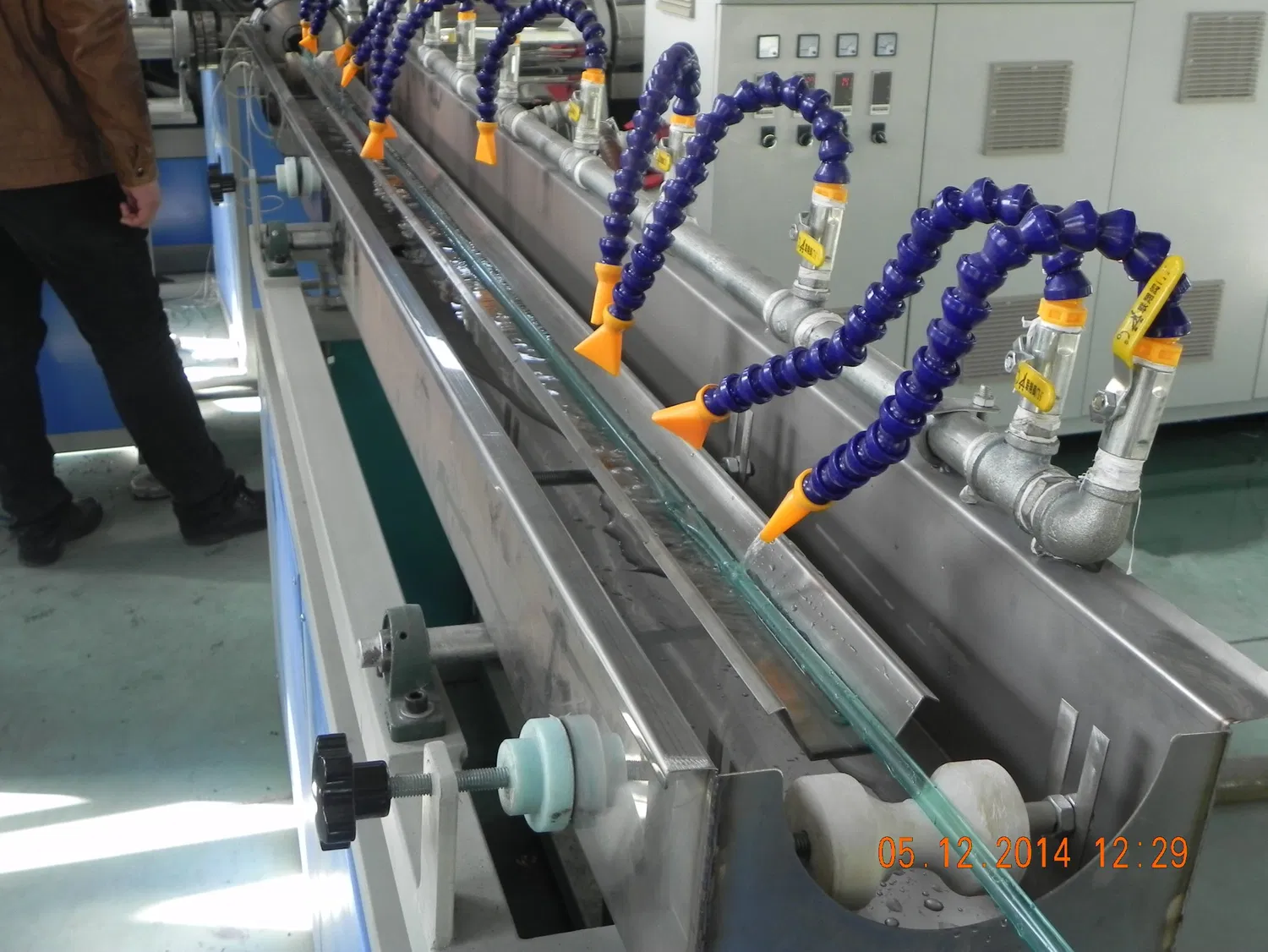 PVC Fiber Reinforced Soft Pipe Extrusion machinery