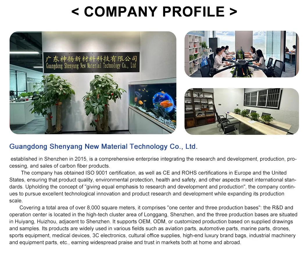 China Factory Direct Sales 100% Pure Carbon CNC Machined Perforated High-Strength Twill Weave Glossy Matte Carbon Fiber Tube