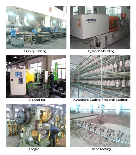 Rubber Lined Y Big Type Sandblast Gi Fittings