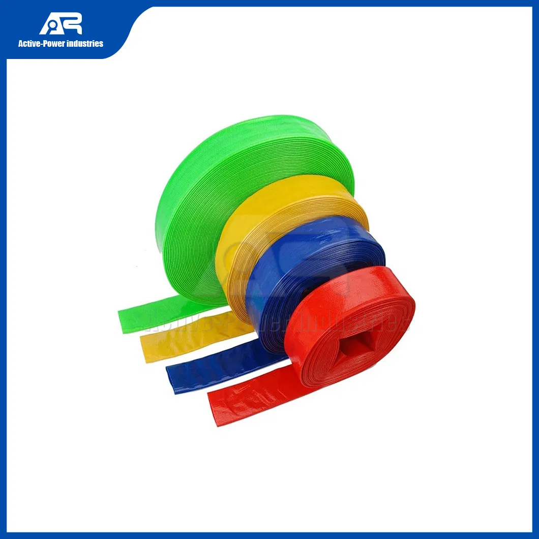 Active-Power Industries PVC High Pressure Hose Distributor China PP Blue 4inch Irrigation PVC Lay Fl