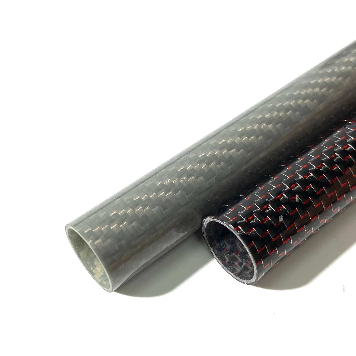 Durable Anodized Color Carbon Fiber Tube for Bicycle Frames 28mm X1200mm