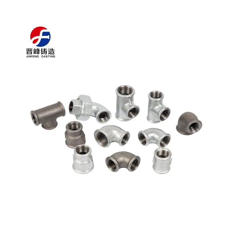 High Quality Galvanized Equal Tee Malleable Iron Pipe Fittings