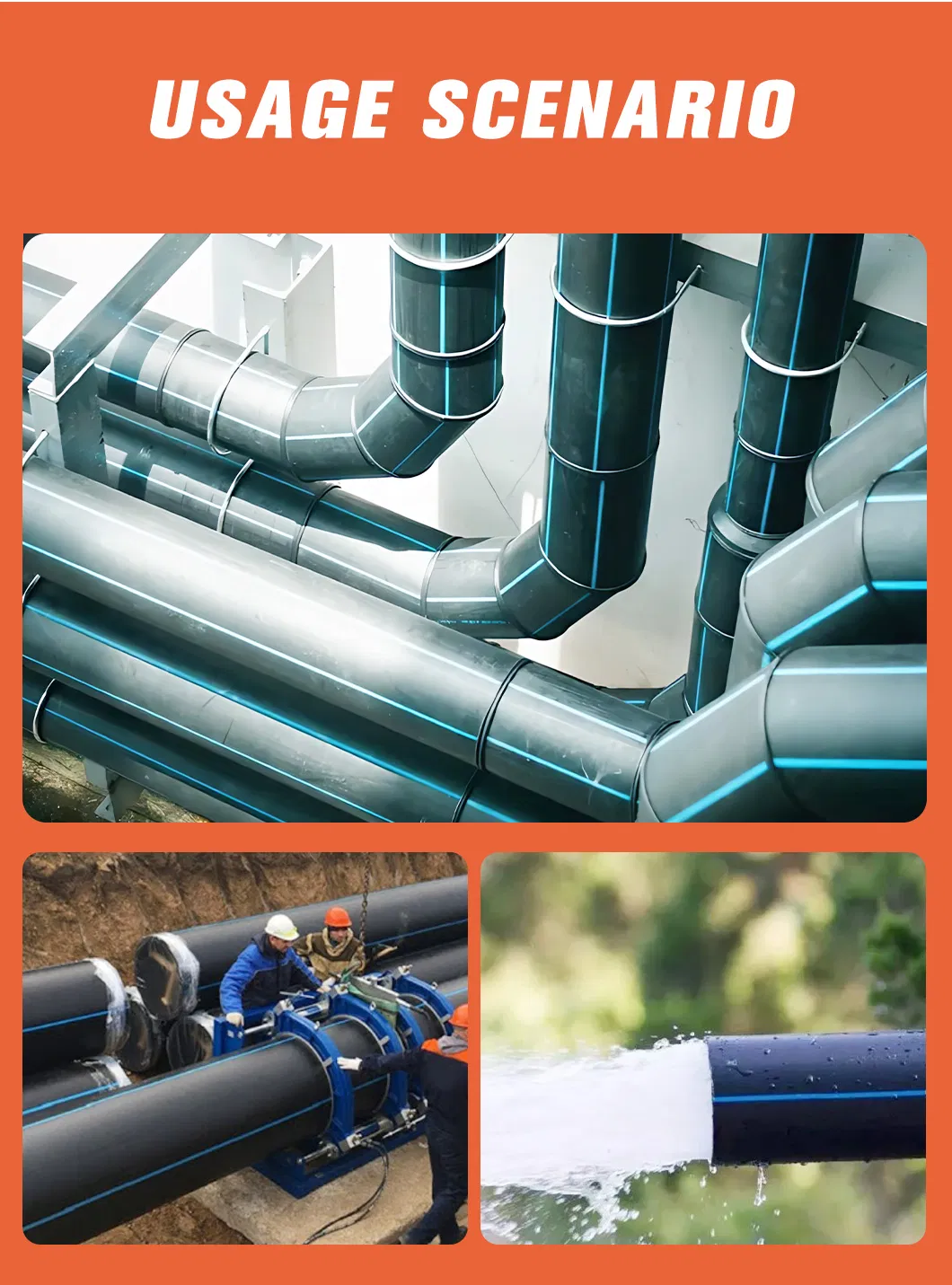 Plastic Pipe Machinery HDPE PE PPR PVC UPVC Pipe Extrusion Line